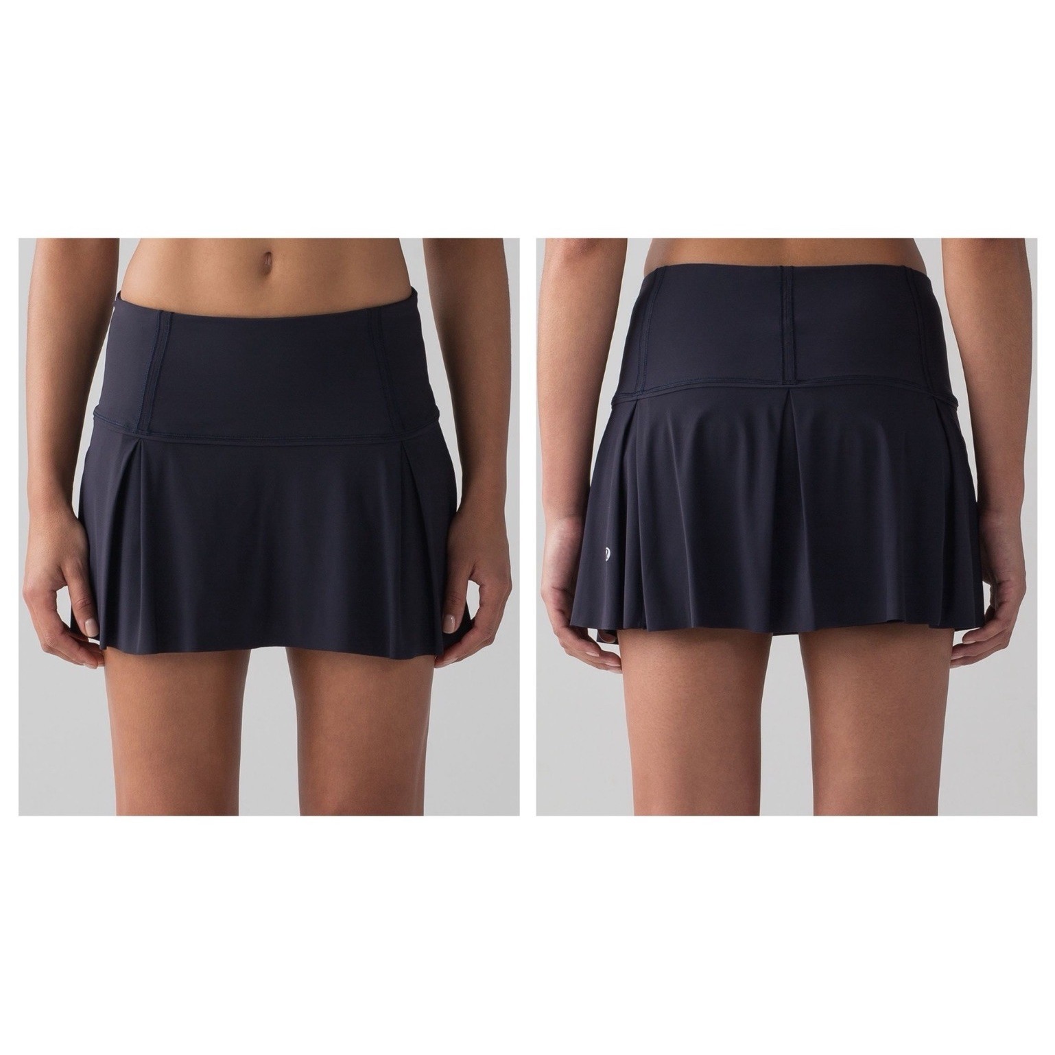 Lululemon Lost In Pace Skirt Size 4 (11.5" Length, Inseam 3") Midnight Navy